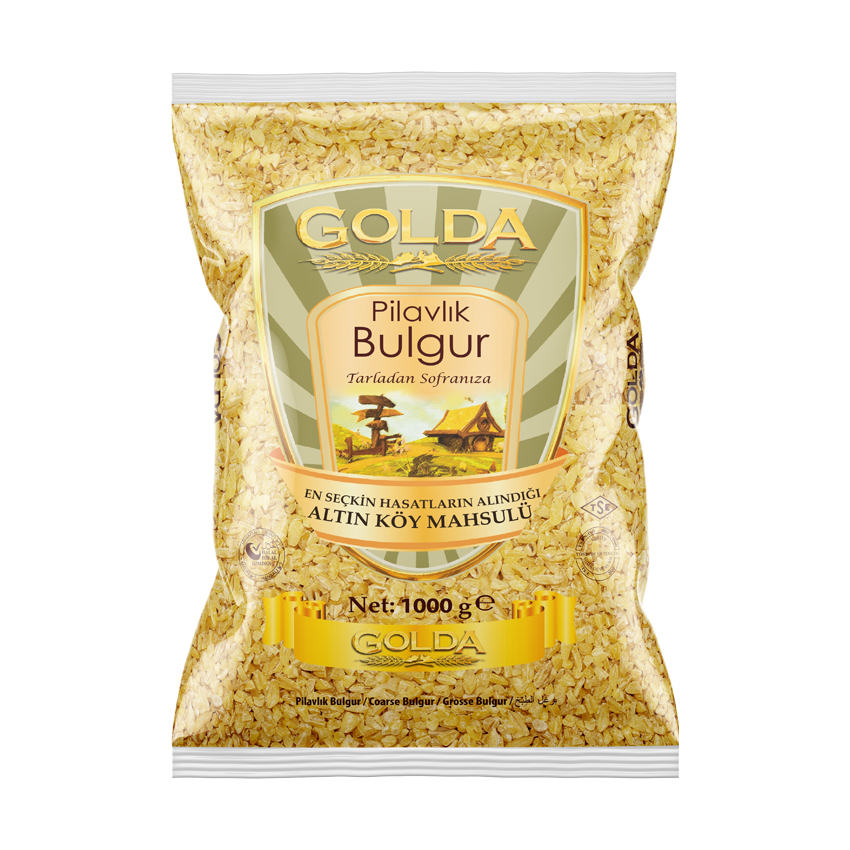 PilavlıkBulgur Golda Pilavlık Bulgur 1000gr - Görsel 1